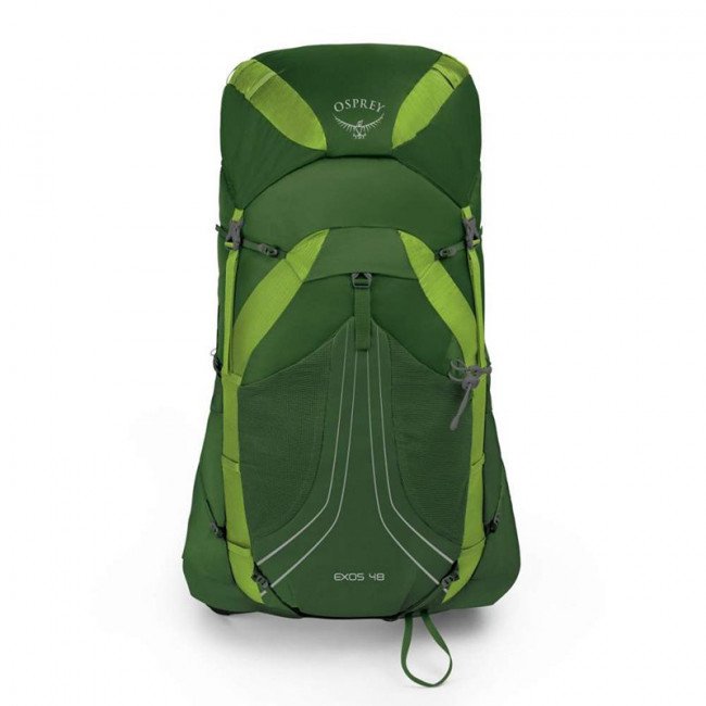 Фото Рюкзак Osprey Exos 48 (45л, р.S), зеленый купить в Украине по недорогой цене для рыбалки Фото Рюкзак Osprey Exos 48 (45л, р.S), зеленый купить в Украине по недорогой цене для рыбалки