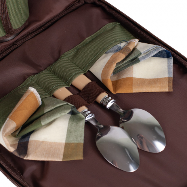 Фото Набор для пикника Ranger Compact (посуда на 2 персоны + сумка с термо-отсеком) купить в Украине по недорогой цене для рыбалки Фото Набор для пикника Ranger Compact (посуда на 2 персоны + сумка с термо-отсеком) купить в Украине по недорогой цене для рыбалки