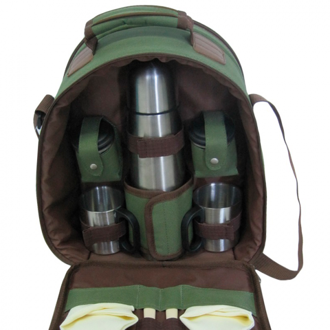 Фото Набор для пикника Ranger Compact (посуда на 2 персоны + сумка с термо-отсеком) купить в Украине по недорогой цене для рыбалки Фото Набор для пикника Ranger Compact (посуда на 2 персоны + сумка с термо-отсеком) купить в Украине по недорогой цене для рыбалки