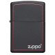Зажигалка Zippo Black Matte with Border, 218ZB Зажигалка Zippo Black Matte with Border, 218ZB