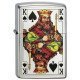 Зажигалка Zippo King Brushed Chrome, 28489