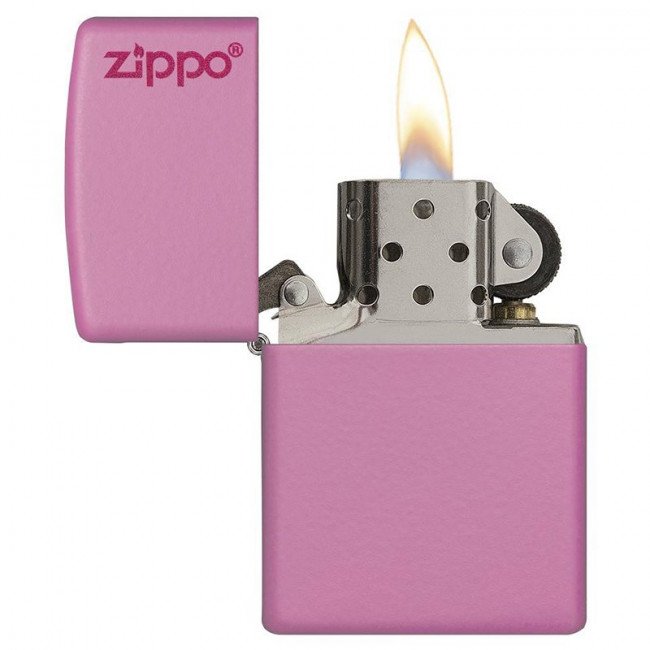 Зажигалка Zippo Purple Matte with Logo, 238ZL