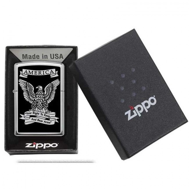 Фото Зажигалка Zippo Eagle, 28290 купить в Украине по недорогой цене для рыбалки Фото Зажигалка Zippo Eagle, 28290 купить в Украине по недорогой цене для рыбалки