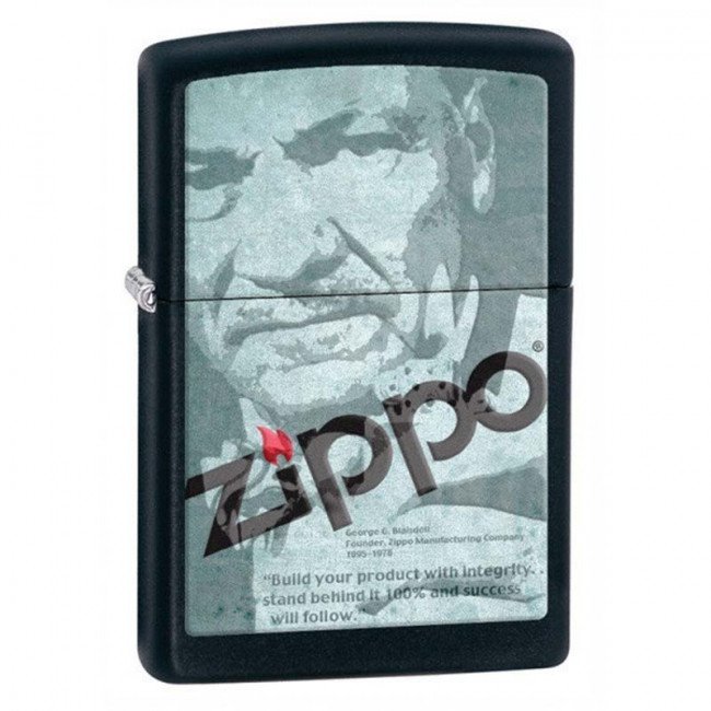 Зажигалка Zippo Depot Logo, 28300