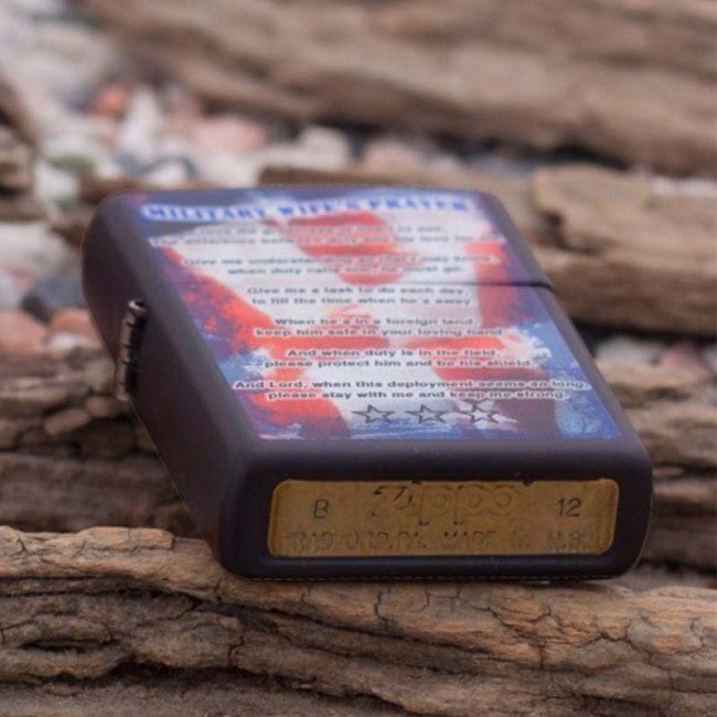 Зажигалка Zippo Military Wifes Prayer, 28315