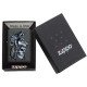 Зажигалка Zippo Wolf Skull Feather Design, 29863