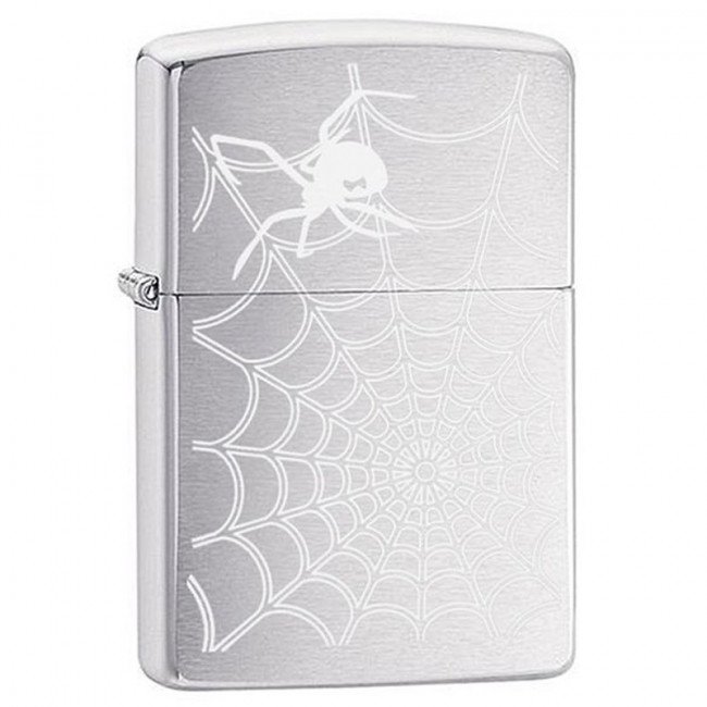 Зажигалка Zippo Spider Web Black Widow, 29534