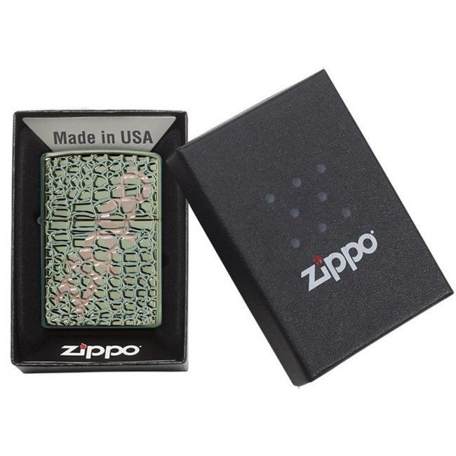 Зажигалка Zippo Armor Chameleon Alligator, 29525