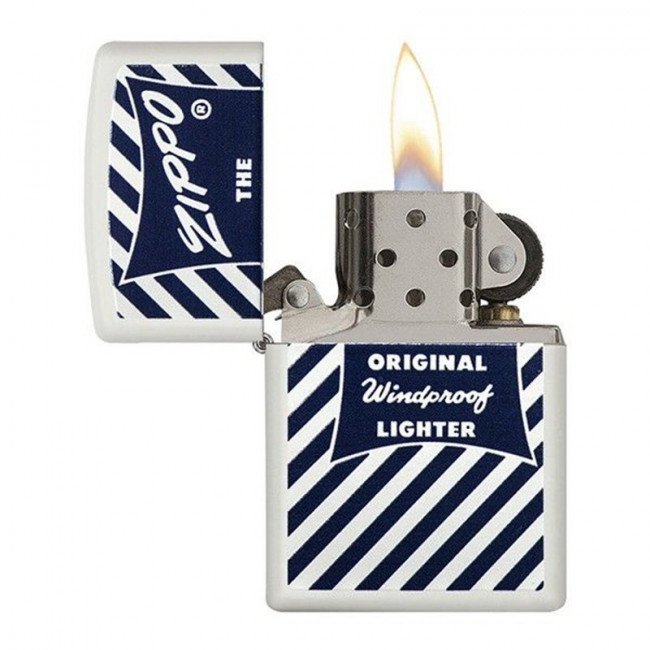 Зажигалка Zippo Blue White, 29413
