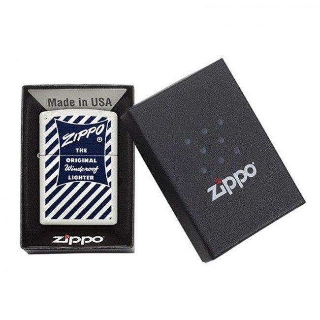 Зажигалка Zippo Blue White, 29413