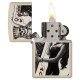 Зажигалка Zippo Skull King Queen Beauty, 29393