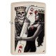 Зажигалка Zippo Skull King Queen Beauty, 29393