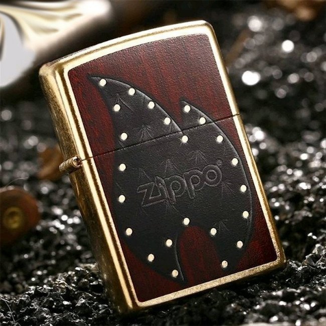 Зажигалка Zippo Leather Flame, 28832 Зажигалка Zippo Leather Flame, 28832