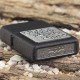 Зажигалка Zippo Pewter Emblem Black Crackle, 363