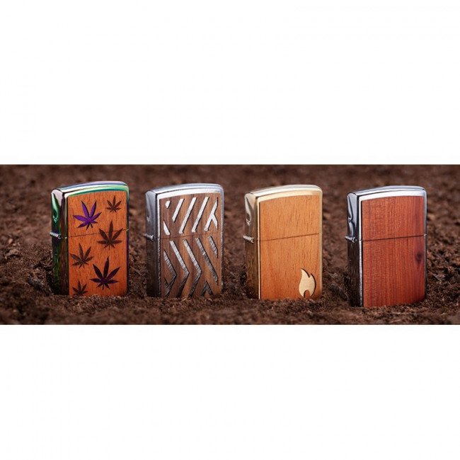 Зажигалка Zippo Woodchuck Leaves, 29903 Зажигалка Zippo Woodchuck Leaves, 29903