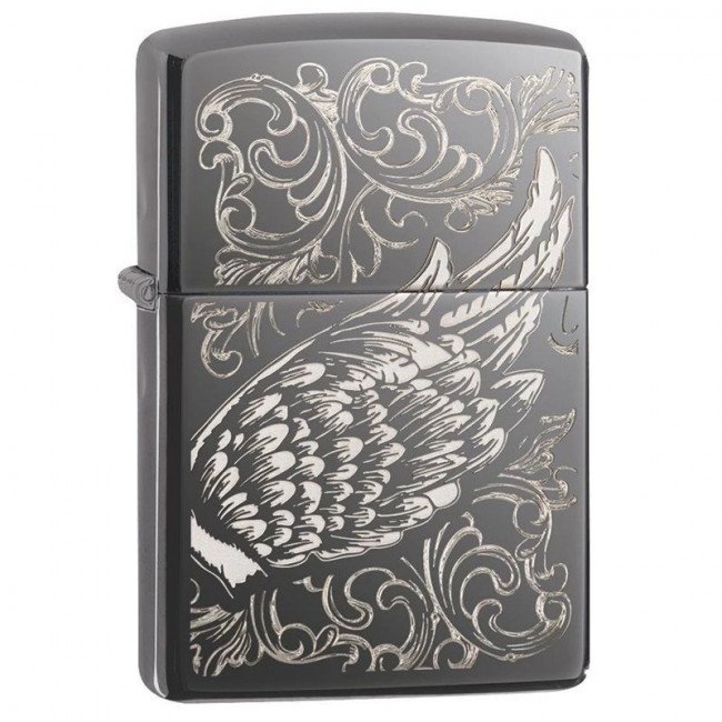 Зажигалка Zippo Filigree Flame and Wing Design, 29881