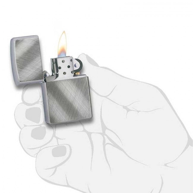 Зажигалка Zippo Reg Diagonal Weave, 28182 Зажигалка Zippo Reg Diagonal Weave, 28182