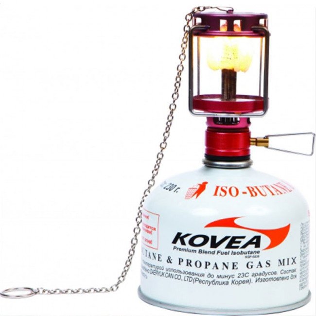 Фото Лампа газовая туристическая Kovea Firefly KL-805 купить в Украине по недорогой цене для рыбалки