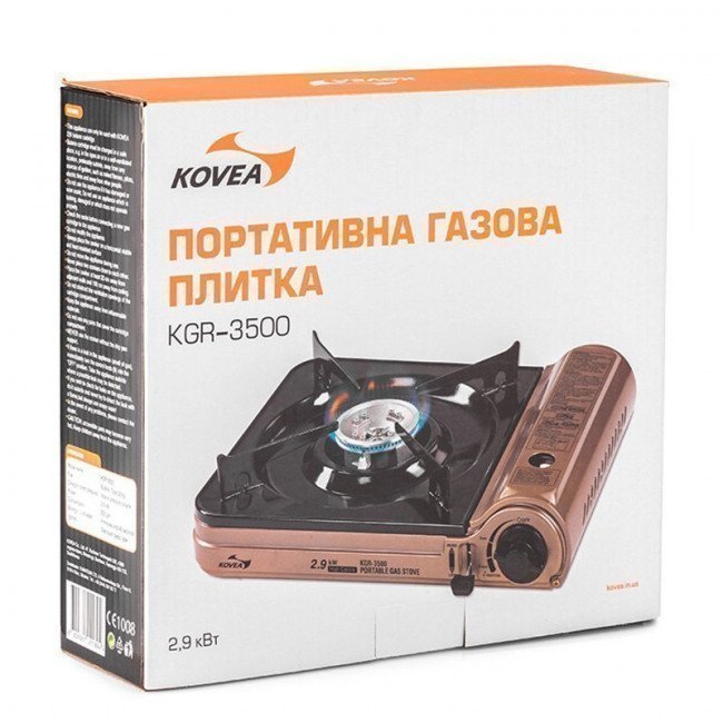 Фото Плита газовая туристическая Kovea KGR-3500 купить в Украине по недорогой цене для рыбалки
