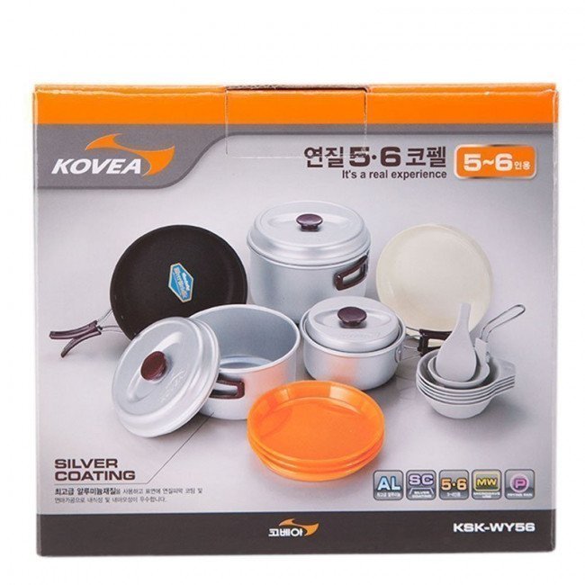 Набор посуды Kovea Silver 56 KSK-WY56 (16 предметов) Набор посуды Kovea Silver 56 KSK-WY56 (16 предметов)