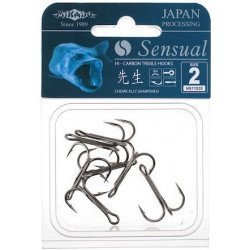 Крючки тройники Mikado SENSUAL ROUND (черный никель) Крючки тройники Mikado SENSUAL ROUND (черный никель)