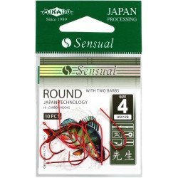 Крючки Mikado Sensual Round With Barbs (черный никель) Крючки Mikado Sensual Round With Barbs (черный никель)