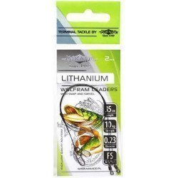 Поводок стальной Mikado Lithanium с вертлюжком и застёжкой FS, 10 кг. Поводок стальной Mikado Lithanium с вертлюжком и застёжкой FS, 10 кг.