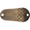 Блесна колеблющаяся Mikado TRYTHON Old Gold 26,5 г