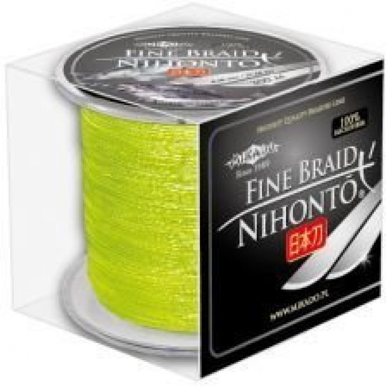 Купить Плетеный шнур Mikado NIHONTO FINE BRAID 300м FLUO желтый в ...