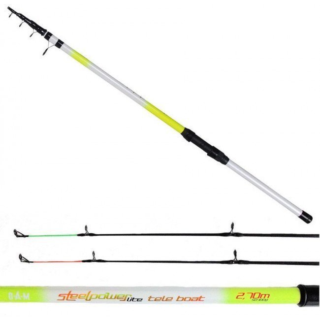 Лодочное Удилище Dam Steelpower Light Tele Boat 250 (30-80г)