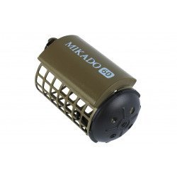 Кормушка Mikado фидерная круглая с дном (32х44мм) 40гр. 10шт оливка Кормушка Mikado фидерная круглая с дном (32х44мм) 40гр. 10шт оливка