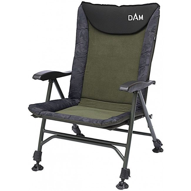 Фото Кресло карповое DAM Camovision Easy Fold Chair 94x68x64cм купить в Украине по недорогой цене для рыбалки