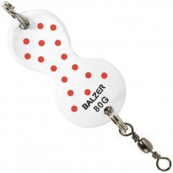 Блесна Balzer Flatfish Spoon White 80 г