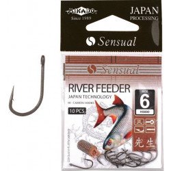 Крючки Mikado Sensual River Feeder (черный никель) Крючки Mikado Sensual River Feeder (черный никель)