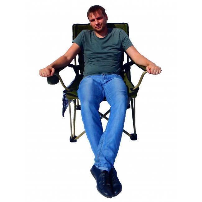 Фото Складное кресло Ranger Rshore Green купить в Украине по недорогой цене для рыбалки