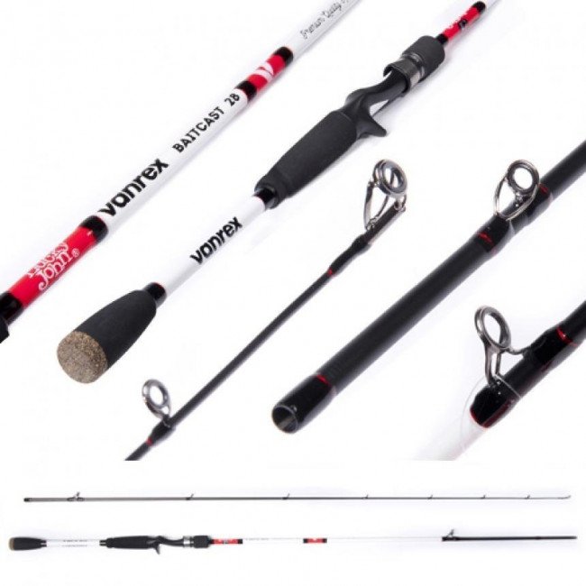 Спиннинг Lucky John Vanrex Baitcast Medium Spin 228 (7-28г)