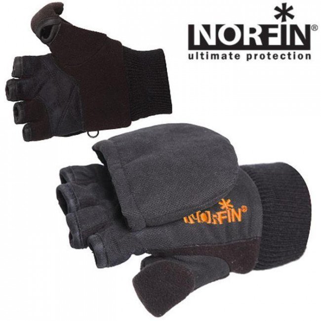 Фото Перчатки-варежки Norfin Junior c магнитом купить в Украине по недорогой цене для рыбалки