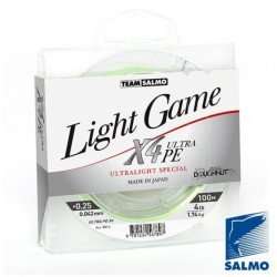 Шнур TEAM SALMO LIGHT GAME X4 ULTRA PE